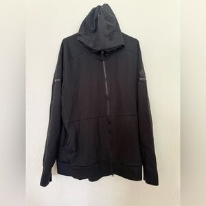 Adidas Black Zip-Up Jacket